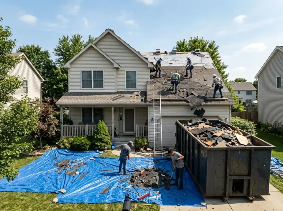 roof-replacement-debris-remova-004 — frequently asked questions, Cheapest Dumpster Rentals in Sykesville, MD